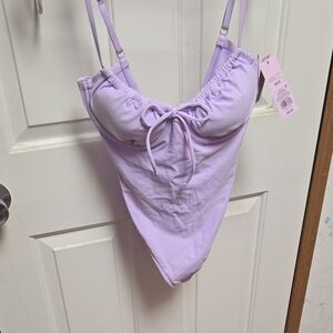 Lavender One-Piece Swimsuit